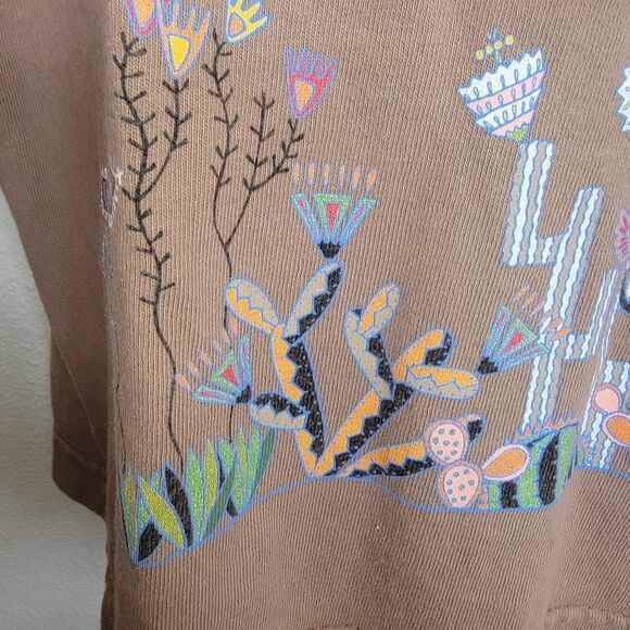 Nancy Lenches "Cactus Cactus" Vintage t-shirt 1X - Picture 3 of 5